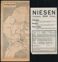 cca 1930-1970 8 db vegyes magyar és idegen nyelvű turisztikai prospektus, Air France Németország, Er...