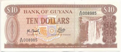 Guyana 1992. 10$ T:I,I- Guyana 1992. 10 Dollars C:UNC,AU Krause P#23.f