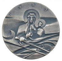 Lengyelország 1983. "A bécsi török ostrom 300. évfordulója" jelzett Ag emlékérem, előlapjá...