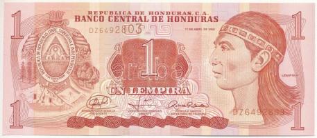 Honduras 2008. 1L T:I Honduras 2008. 1 Lempira C:UNC Krause P#89a