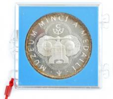 Csehszlovákia 1978. "Érme és Érem Múzeum / 650 éves a Körmöcbányai Verde" ezüstözött fém e...