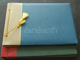 2db régi fotóalbum kiváló állapotban