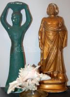 4 db klf szobor és kerámia