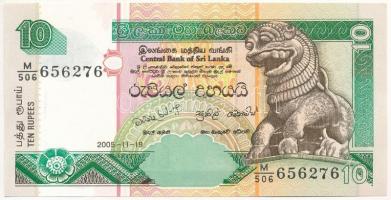 Srí Lanka 2005. 10R T:I Sri Lanka 2005. 10 Rupees C:UNC Krause P#108f