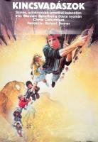 1985 Kincsvadászok amerikai kalandfilm plakátja, 56,5×82 cm