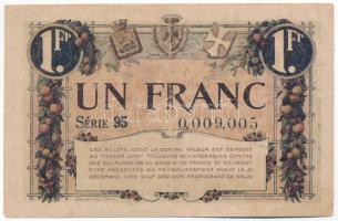 Franciaország / Nice 1920. 1Fr T:III
France / Nice 1920. 1 Franc C:F