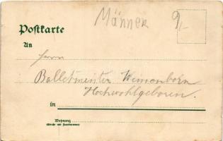 Nette Früchten! / Lady art postcard, humour. Druck u. Verlag v. Bruno Bürger & Ottilie Lith. Ans...