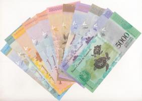 Venezuela 2007-2018. 2B-5000B (11db, 10xklf, közte 2018. 5B (2x) sorszámkövető) T:I,I-
Venezuela 20...