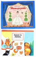 2 db 3D mesekönyv - Jane Ray: Hamupipőke. Bp., 2012, Pongrác + Kubasta, Vojtech: Jancsi és Juliska. Bp., 2017, Móra. Kiadói kartonált kötés, jó állapotban.