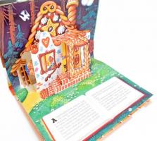 2 db 3D mesekönyv - Jane Ray: Hamupipőke. Bp., 2012, Pongrác + Kubasta, Vojtech: Jancsi és Juliska. ...