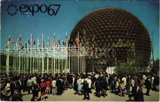 1967 Montreal, Expo 67. The Pavilion of the United States (EK)