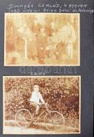 cca 1934-1950 Dinnyés Lajos (1901-1961) kisgazda politikus, miniszterelnök fotóalbuma, benne életkép...