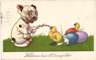 Bonzo Easter litho