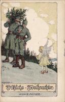 Christmas Military WWI litho s:E.Kutzer