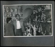 1948 Dinnyés Lajos (1901-1961) kisgazda politikus, miniszterelnök feleségének, Hegedűs Katalinnak és...