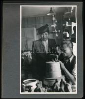 1948 Dinnyés Lajos (1901-1961) kisgazda politikus, miniszterelnök feleségének, Hegedűs Katalinnak és...