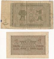 Németország 1923-~1945. 5db-os bankjegytétel T:III,III- közte szép papír
Germany 1923-~1945. 5pcs b...
