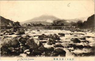 1914 Fuji from Koyama (EK)