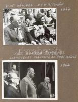 1947-1948 Dinnyés Lajos (1901-1961) kisgazda politikus, miniszterelnök fotóalbuma, benne Károlyi Mih...