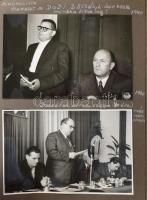 1947-1948 Dinnyés Lajos (1901-1961) kisgazda politikus, miniszterelnök fotóalbuma, benne Károlyi Mih...
