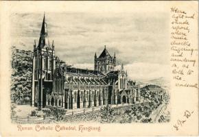 1900 Hong Kong, Hongkong; Roman Catholic Cathedral (EK)