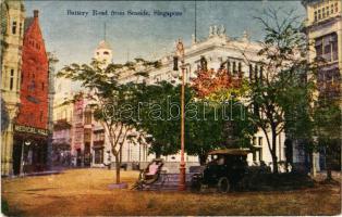 Singapore, Battery Road from Seaside, Medical Hall, automobile (EK)