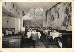 1947 Bern, Grand Café-Restaurant du Théatre / theater restaurant, interior (EB)