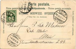 1900 Bern, Historisches Museum / Historical Museum. Gebr. Metz Kunstverlags-Anstalt (EK)