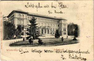 1900 Winterthur, Technikum. Verlag v. Caspar Studer & Co. (EB)