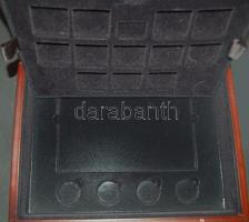 Nagyalakú éremtartó kazetta, 17 férőhellyel