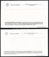 Vatikán 1992 (2 db)