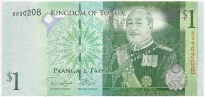 Tonga 2009. 1P T:I,I- Tonga 2009. 1 Pa'anga C:UNC,AU Krause P#37