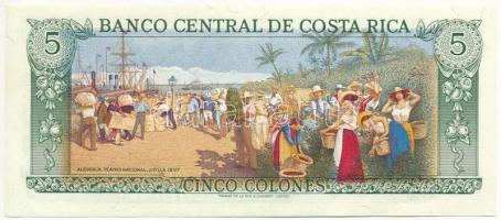Costa Rica 1992. 5C T:I
Costa Rica 1992. 5 Colones C:UNC
Krause P#236