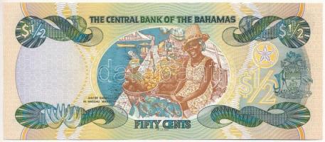 Bahamák 2001. 50c T:I-
Bahamas 2001. 50 Cents C:AU
Krause P#68