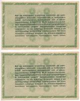 1946. 50.000AP (2x) "A03 28.977-28.978" sorszámkövetők T:III