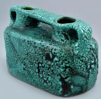 Bártfay Judit: kerámia váza, jelzett, hibátlan, m:13cm