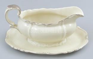 Edelstein porcelán szószos tálka. Jelzett, kopásokkal- 24x16 cm