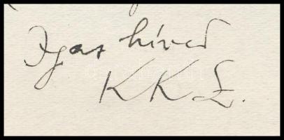 1930.III.24 vitéz Németh (Deisler) Károly ny. áll. tábornok, a Budapest Budai nemzeti munka védelmi ...