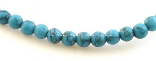 Türkiz nyaklánc, h: 40 cm