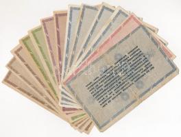 1946. 10.000AP-10.000.000AP (15db) T:II--III-