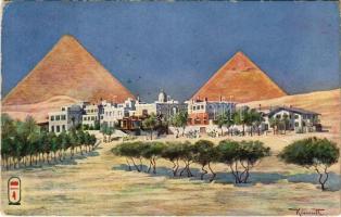 1918 Cairo, Caire; Mena House Hotel (EK)