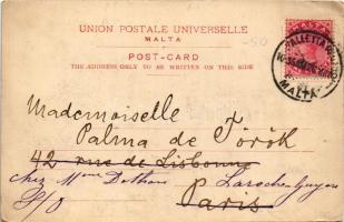 1902 Valletta, Marina, Custom House (EK)