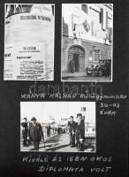 cca 1920-1940 Dinnyés Lajos (1901-1961) kisgazda politikus, országgyűlési képviselő, későbbi miniszt...