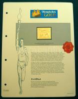 "IX. Olimpiai játékok-Amszterdam 1928" 1 1/2c-30c komplett sor, összesen 8db klf aranyfóli...