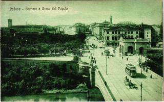 Padova, Barriera e Corso del Popolo / tram