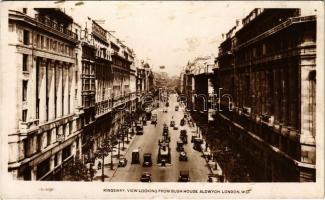 1929 London, Kingsway, view looking from Bush House in Aldwych