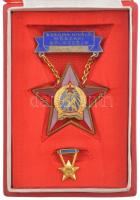 ~1950. "Szakma kiváló műszaki dolgozója - Kohászat" Rákosi-címeres zománcozott kitüntetés ...