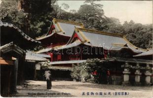 1908 Tokyo, Shiba Park Temple (EK)