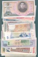 Óriási bankjegytétel, egész világ, régi és új, sok tengerentúllal, jobbakkal, 1000klf db!! T:I