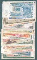 Óriási bankjegytétel, egész világ, régi és új, sok tengerentúllal, jobbakkal, 1000klf db!! T:I